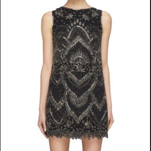 NWT ALICE + OLIVIA CLYDE COCKTAIL DRESS SZ 2